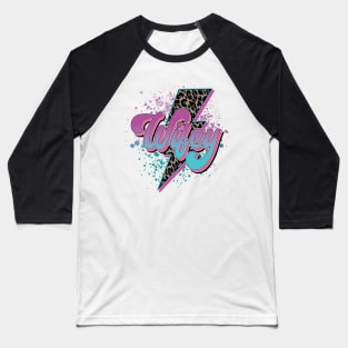 Wifey Lightning Baseball T-Shirt